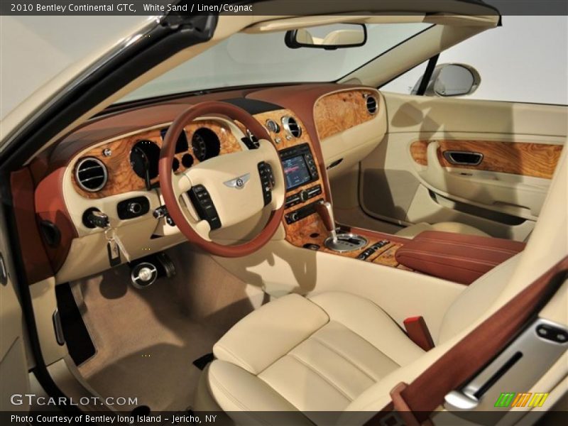 Linen/Cognac Interior - 2010 Continental GTC  