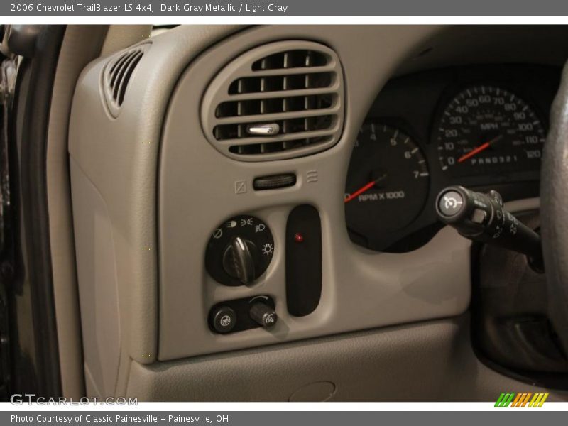 Dark Gray Metallic / Light Gray 2006 Chevrolet TrailBlazer LS 4x4
