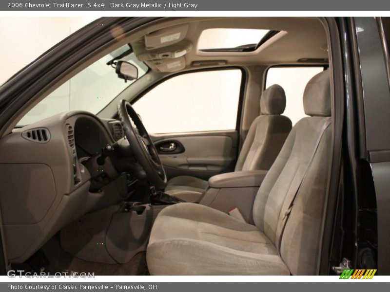 Dark Gray Metallic / Light Gray 2006 Chevrolet TrailBlazer LS 4x4