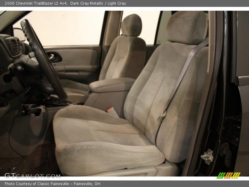 Dark Gray Metallic / Light Gray 2006 Chevrolet TrailBlazer LS 4x4