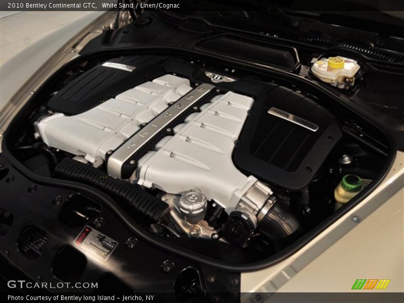  2010 Continental GTC  Engine - 6.0 Liter Twin-Turbocharged DOHC 48-Valve VVT W12