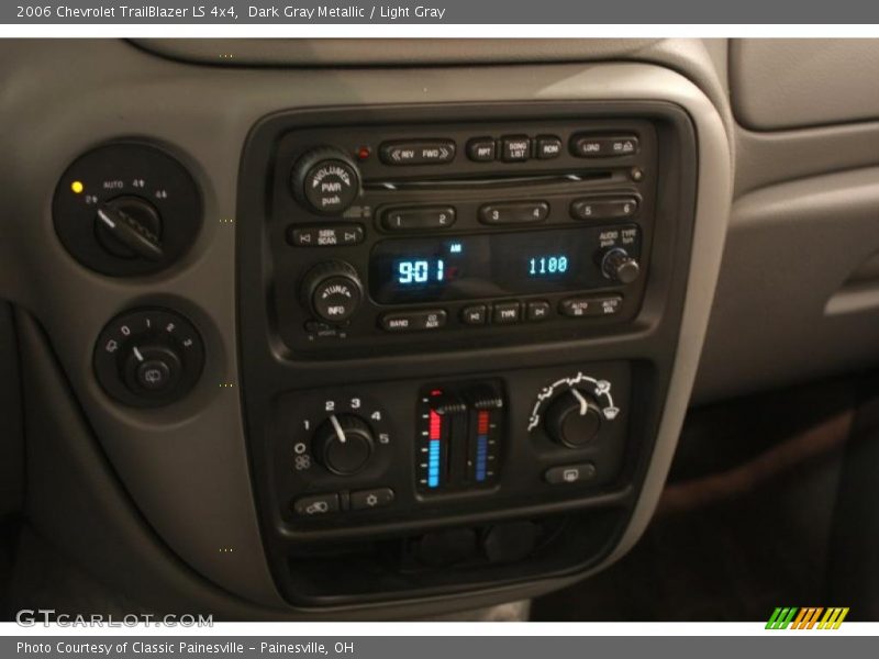 Dark Gray Metallic / Light Gray 2006 Chevrolet TrailBlazer LS 4x4