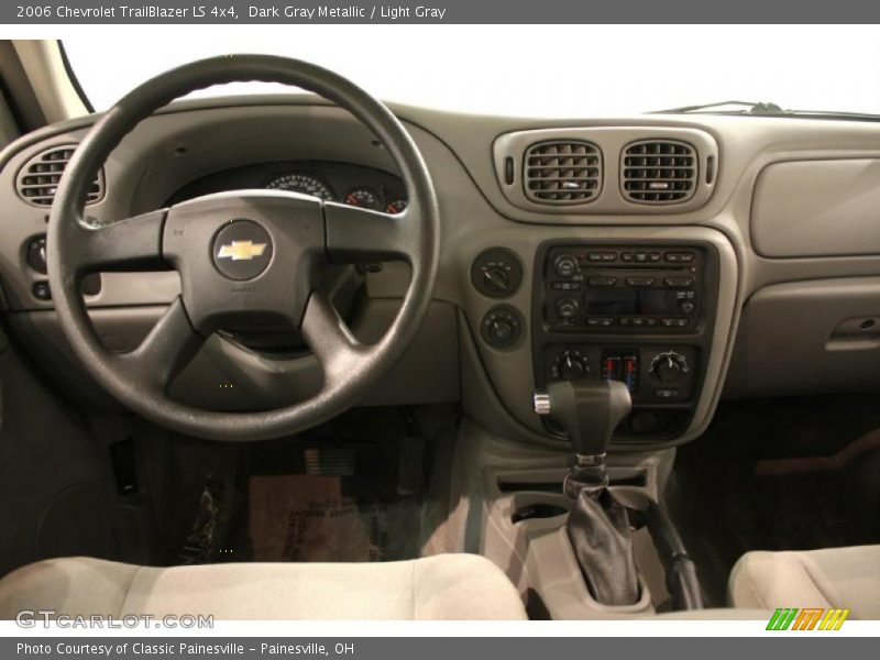 Dark Gray Metallic / Light Gray 2006 Chevrolet TrailBlazer LS 4x4