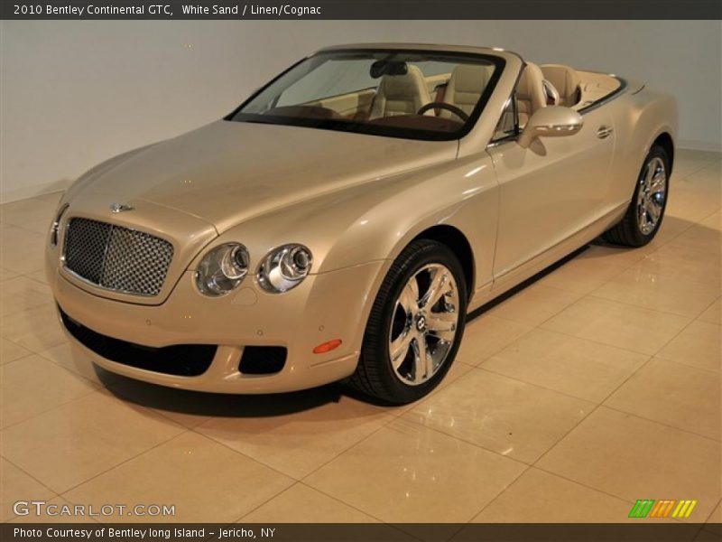 Front 3/4 View of 2010 Continental GTC 