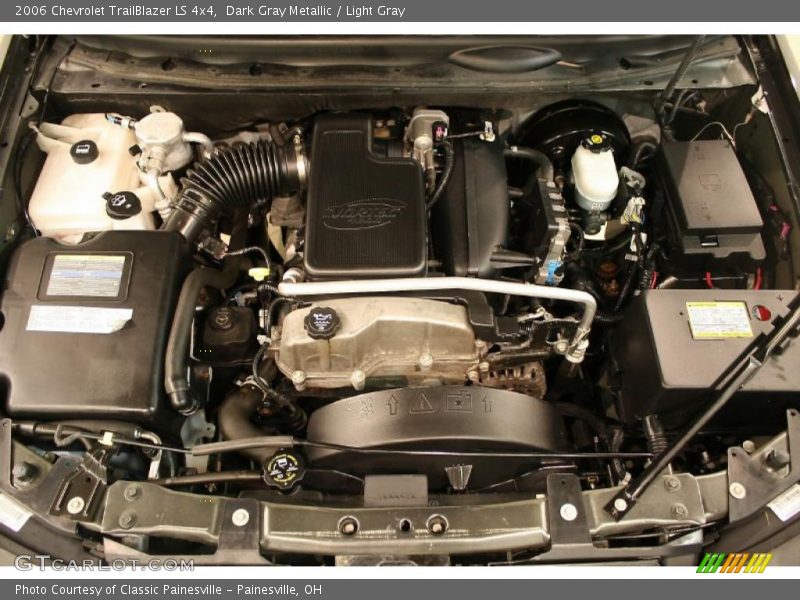 Dark Gray Metallic / Light Gray 2006 Chevrolet TrailBlazer LS 4x4