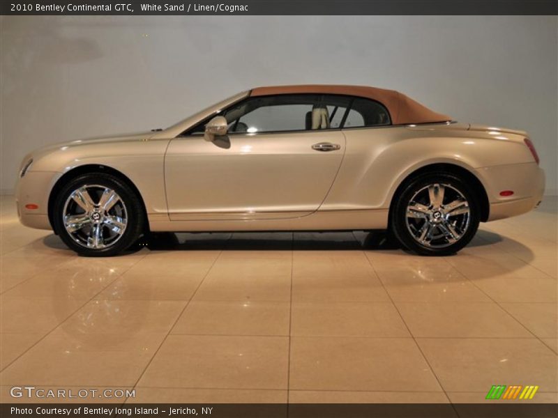 White Sand / Linen/Cognac 2010 Bentley Continental GTC