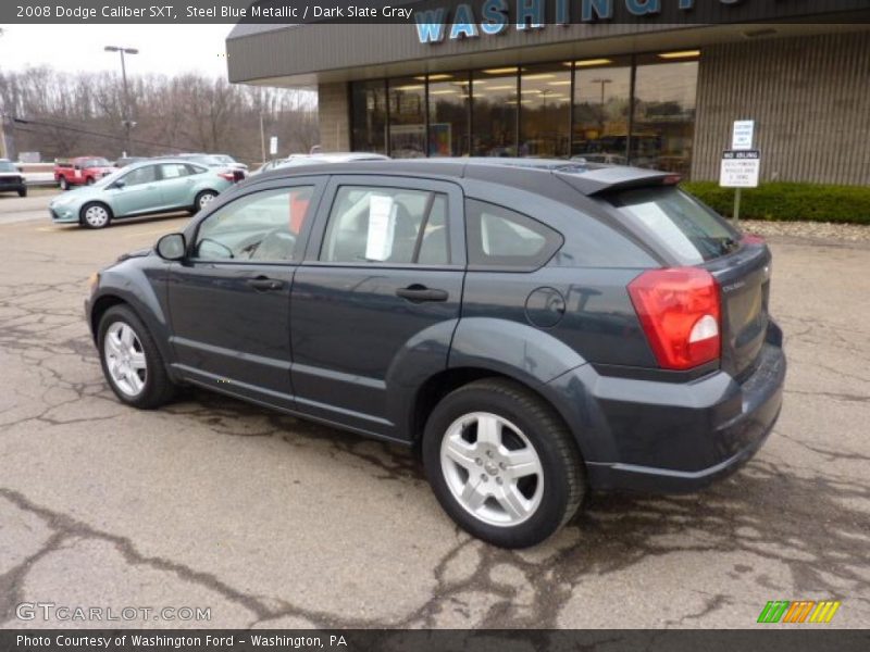 Steel Blue Metallic / Dark Slate Gray 2008 Dodge Caliber SXT
