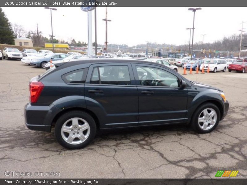 Steel Blue Metallic / Dark Slate Gray 2008 Dodge Caliber SXT