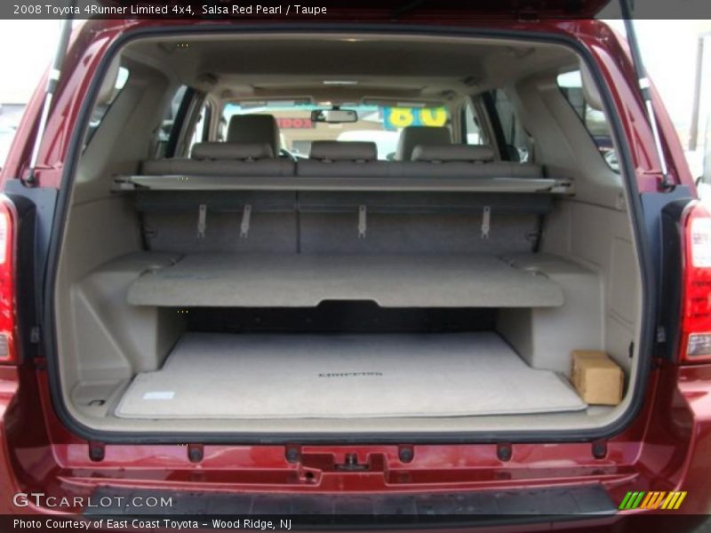 Salsa Red Pearl / Taupe 2008 Toyota 4Runner Limited 4x4