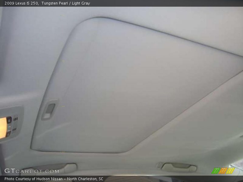 Tungsten Pearl / Light Gray 2009 Lexus IS 250