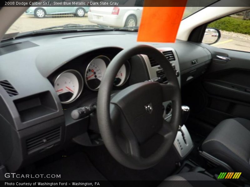 Steel Blue Metallic / Dark Slate Gray 2008 Dodge Caliber SXT