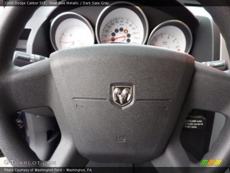 Steel Blue Metallic / Dark Slate Gray 2008 Dodge Caliber SXT