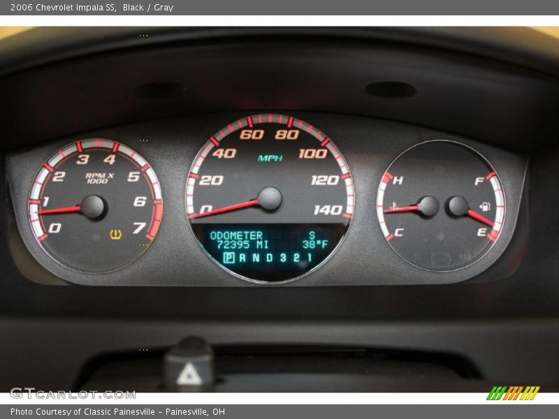 Black / Gray 2006 Chevrolet Impala SS