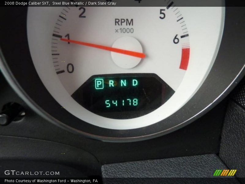 Steel Blue Metallic / Dark Slate Gray 2008 Dodge Caliber SXT