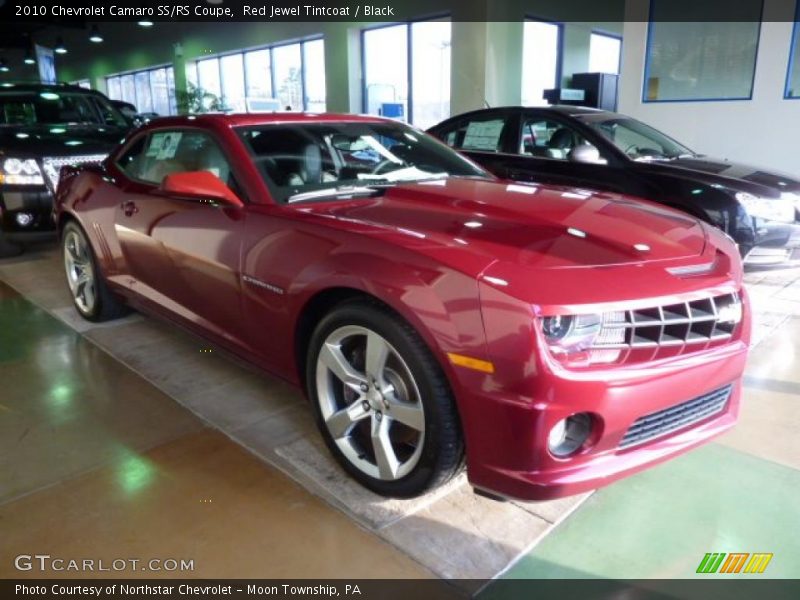 Red Jewel Tintcoat / Black 2010 Chevrolet Camaro SS/RS Coupe
