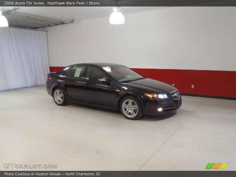 Nighthawk Black Pearl / Ebony 2008 Acura TSX Sedan