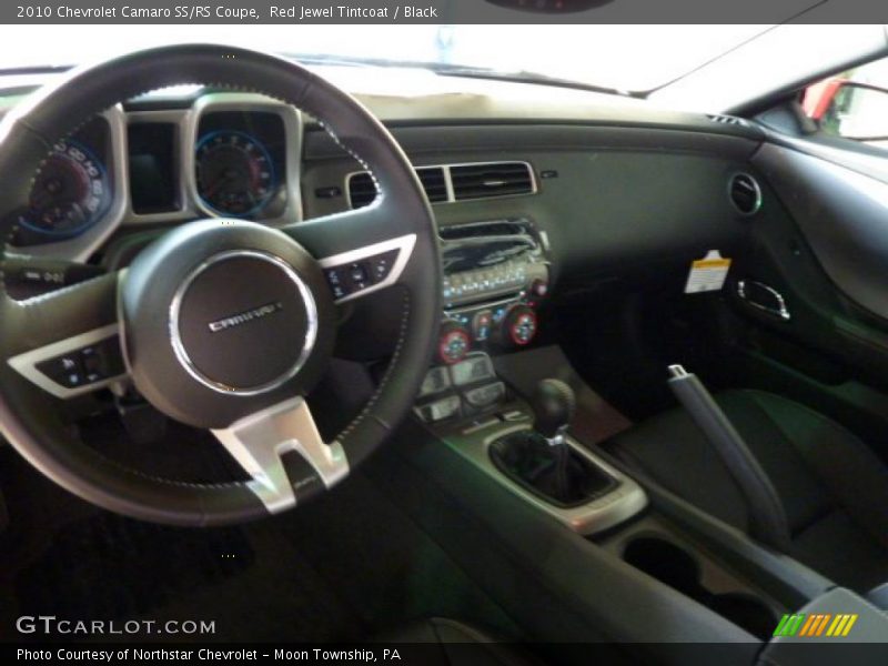 Red Jewel Tintcoat / Black 2010 Chevrolet Camaro SS/RS Coupe