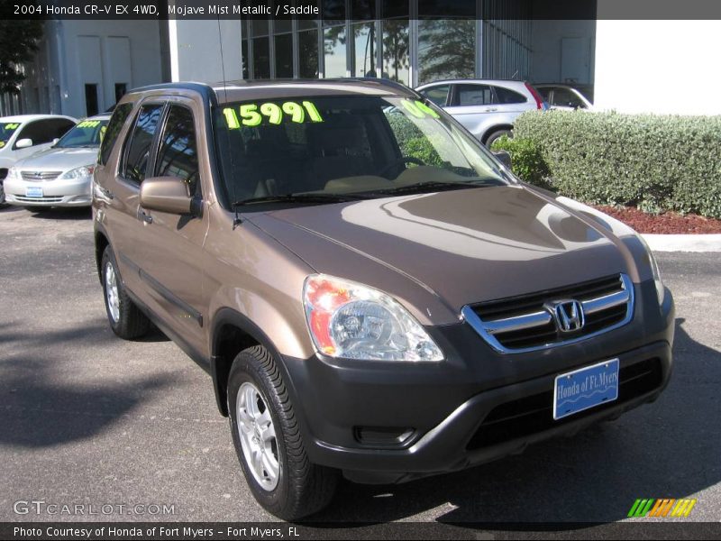 Mojave Mist Metallic / Saddle 2004 Honda CR-V EX 4WD