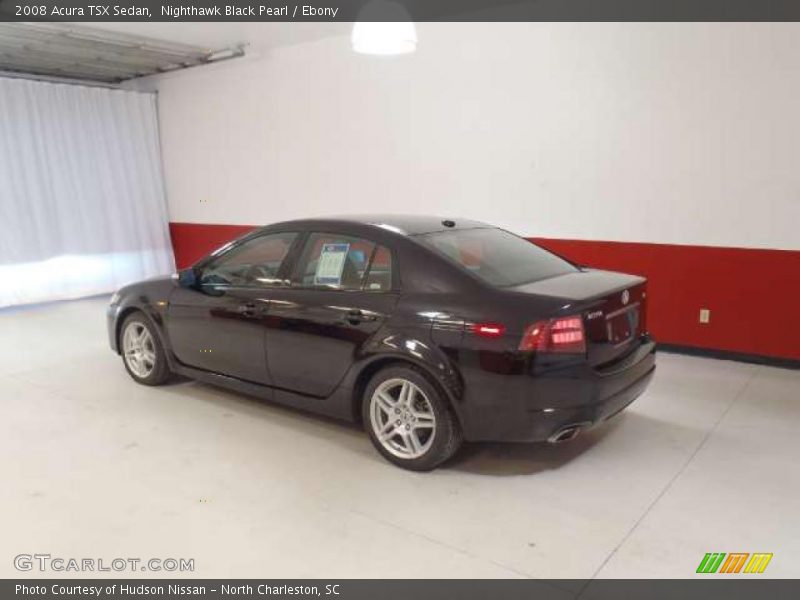 Nighthawk Black Pearl / Ebony 2008 Acura TSX Sedan