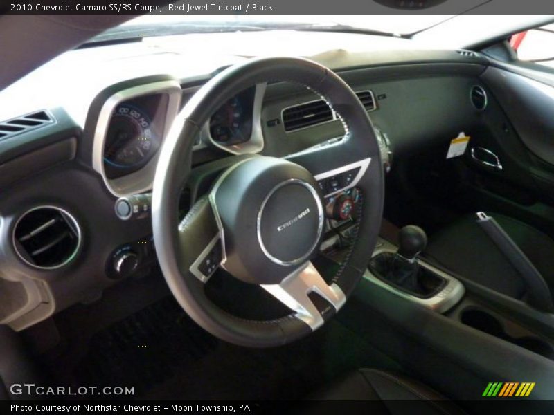 Red Jewel Tintcoat / Black 2010 Chevrolet Camaro SS/RS Coupe