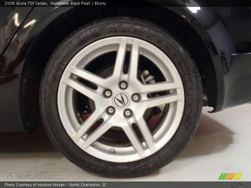 Nighthawk Black Pearl / Ebony 2008 Acura TSX Sedan