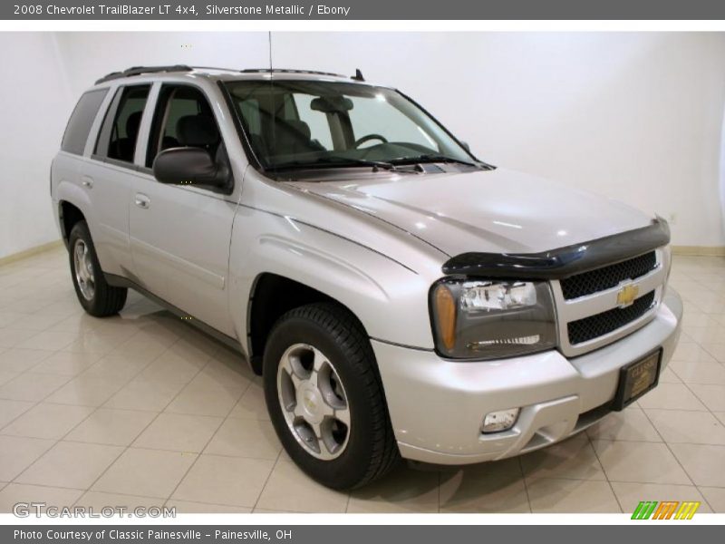 Silverstone Metallic / Ebony 2008 Chevrolet TrailBlazer LT 4x4