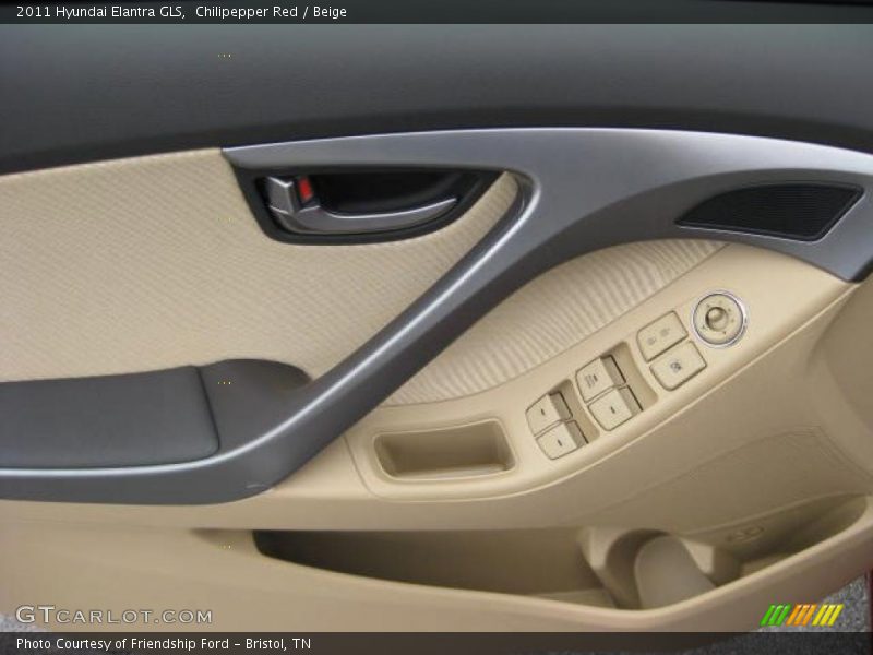 Controls of 2011 Elantra GLS