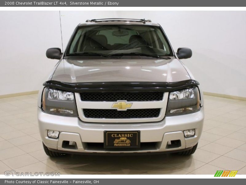 Silverstone Metallic / Ebony 2008 Chevrolet TrailBlazer LT 4x4