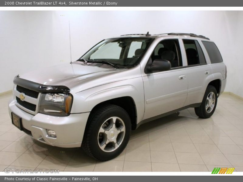 Silverstone Metallic / Ebony 2008 Chevrolet TrailBlazer LT 4x4