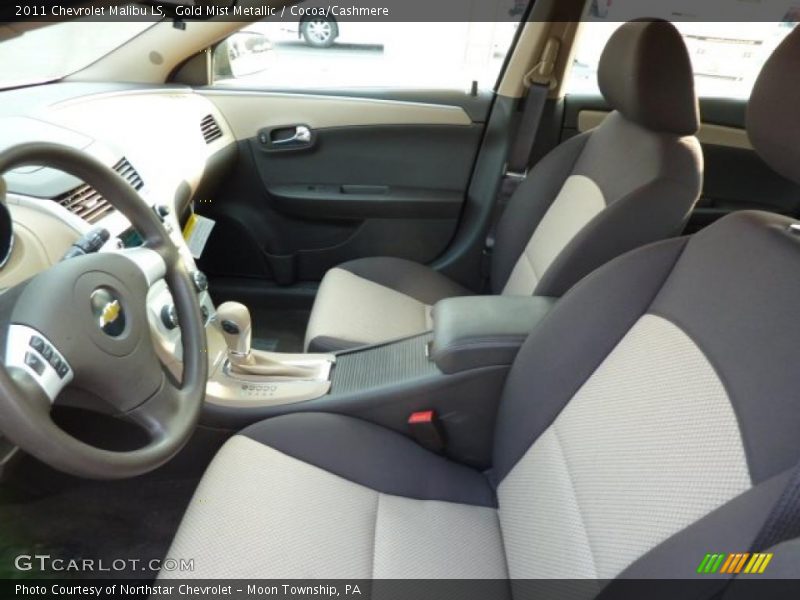 Gold Mist Metallic / Cocoa/Cashmere 2011 Chevrolet Malibu LS