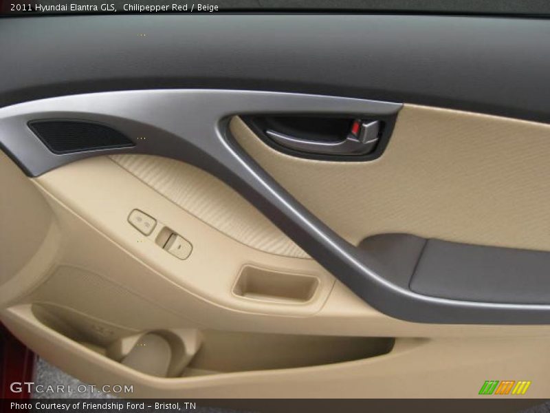 Door Panel of 2011 Elantra GLS