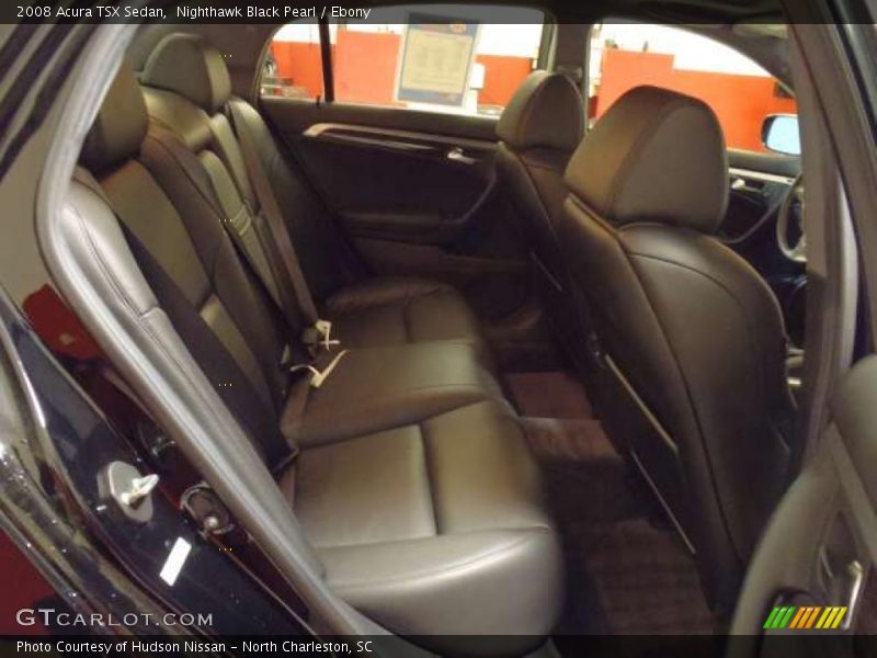 Nighthawk Black Pearl / Ebony 2008 Acura TSX Sedan