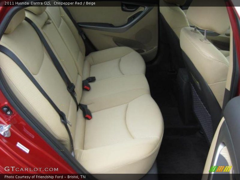  2011 Elantra GLS Beige Interior
