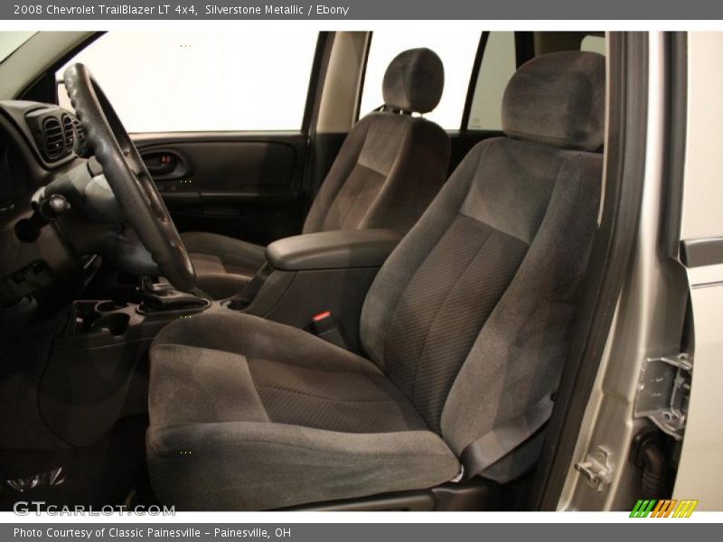 Silverstone Metallic / Ebony 2008 Chevrolet TrailBlazer LT 4x4