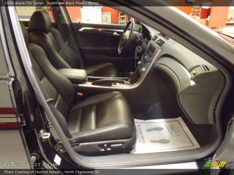 Nighthawk Black Pearl / Ebony 2008 Acura TSX Sedan