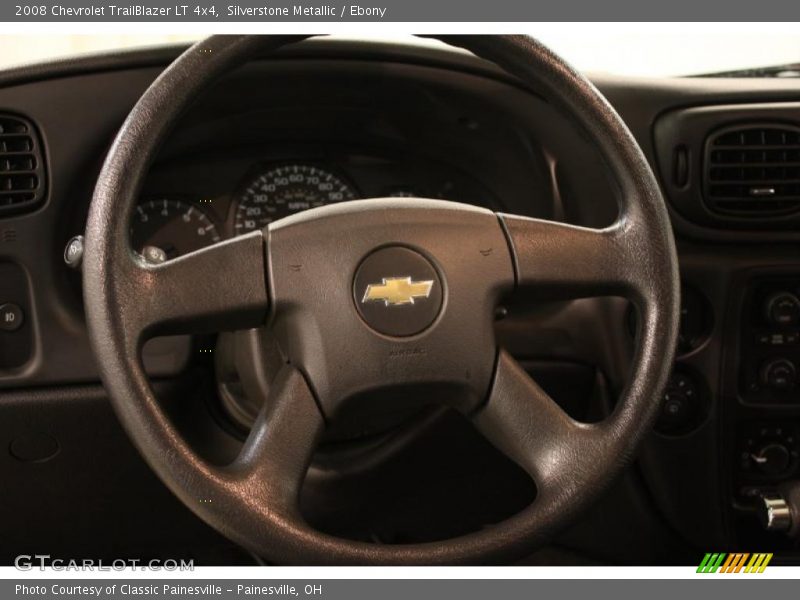 Silverstone Metallic / Ebony 2008 Chevrolet TrailBlazer LT 4x4