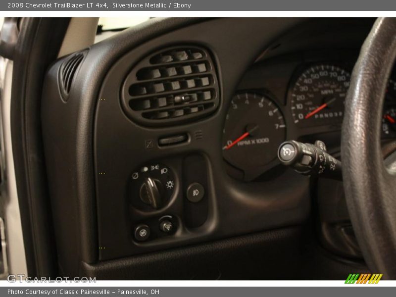 Silverstone Metallic / Ebony 2008 Chevrolet TrailBlazer LT 4x4