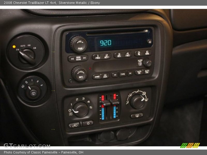 Silverstone Metallic / Ebony 2008 Chevrolet TrailBlazer LT 4x4