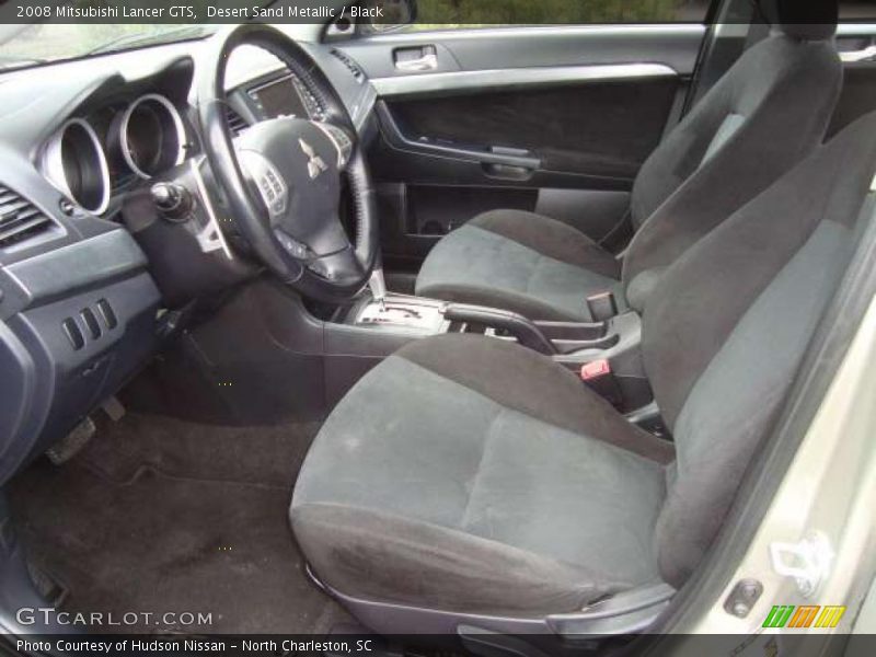  2008 Lancer GTS Black Interior