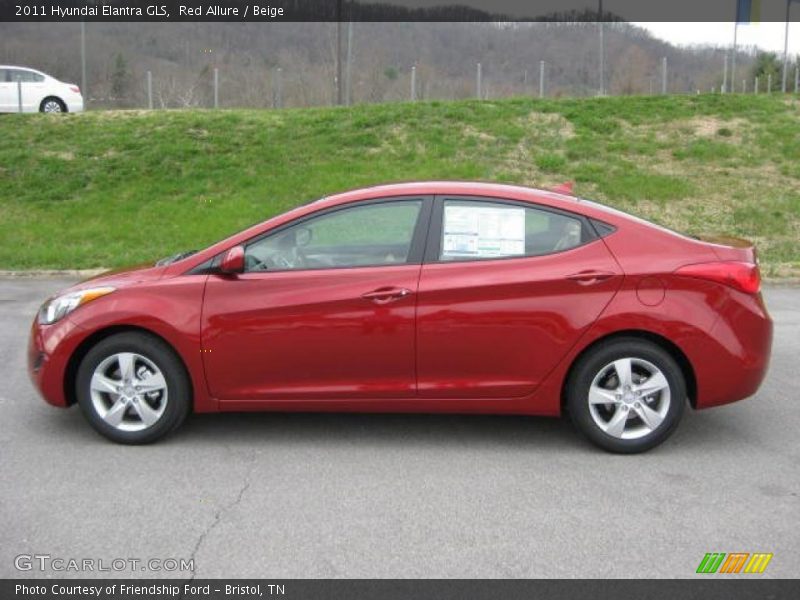  2011 Elantra GLS Red Allure