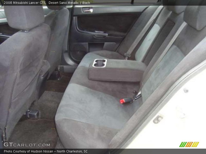 Desert Sand Metallic / Black 2008 Mitsubishi Lancer GTS