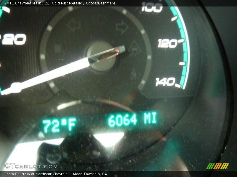 Gold Mist Metallic / Cocoa/Cashmere 2011 Chevrolet Malibu LS