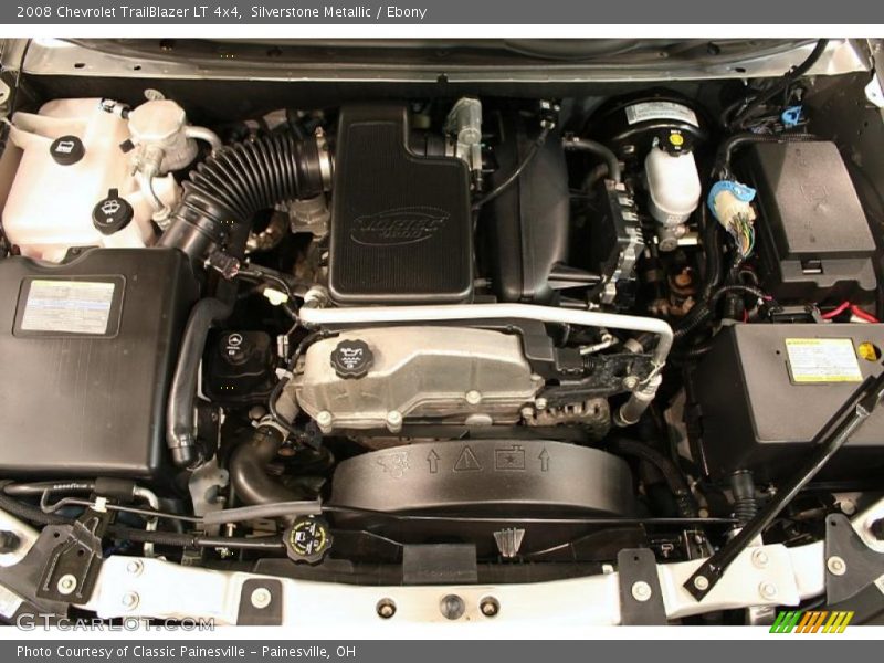 Silverstone Metallic / Ebony 2008 Chevrolet TrailBlazer LT 4x4