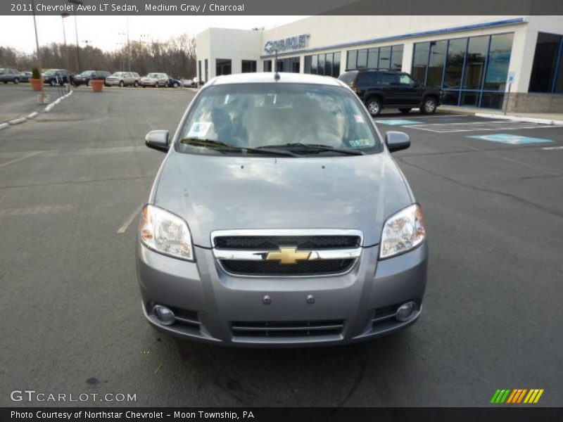 Medium Gray / Charcoal 2011 Chevrolet Aveo LT Sedan