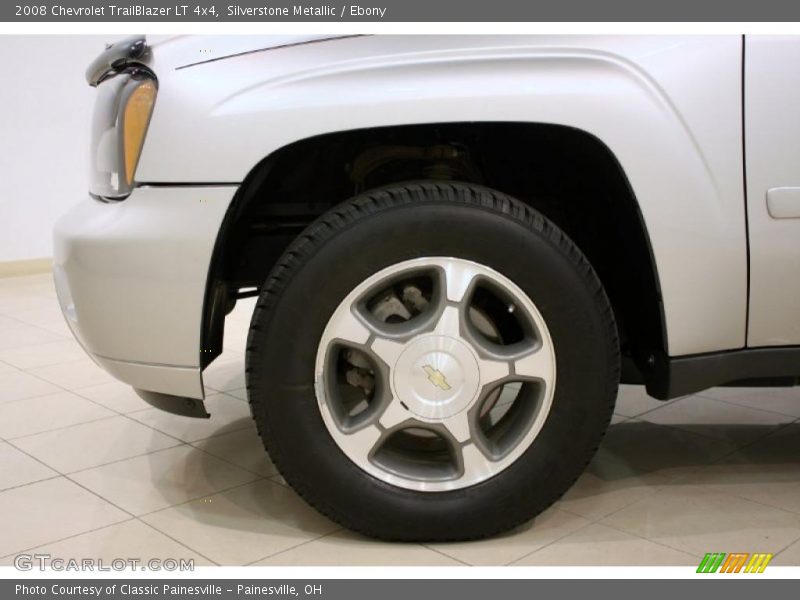 Silverstone Metallic / Ebony 2008 Chevrolet TrailBlazer LT 4x4