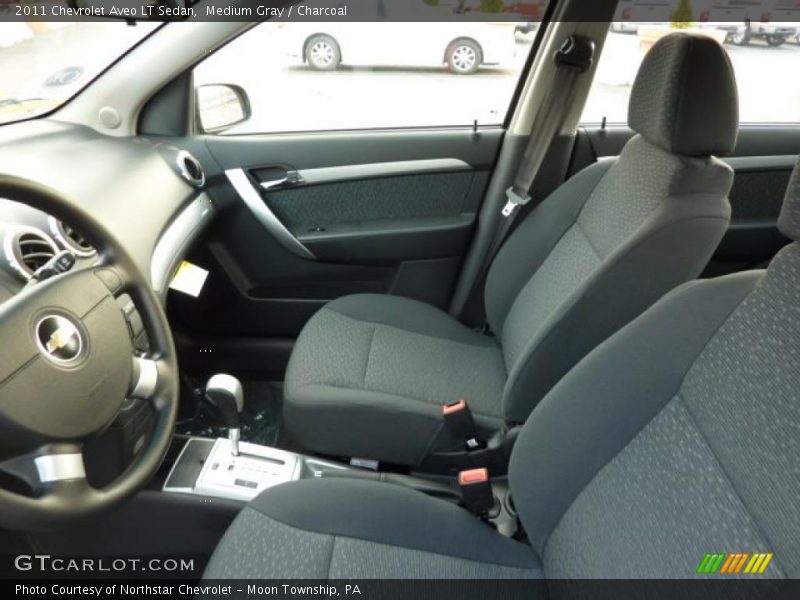 Medium Gray / Charcoal 2011 Chevrolet Aveo LT Sedan