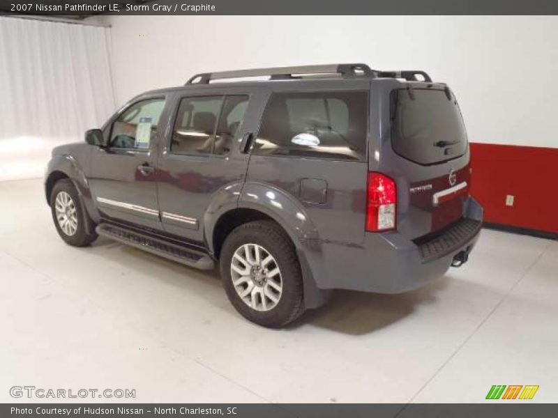 Storm Gray / Graphite 2007 Nissan Pathfinder LE