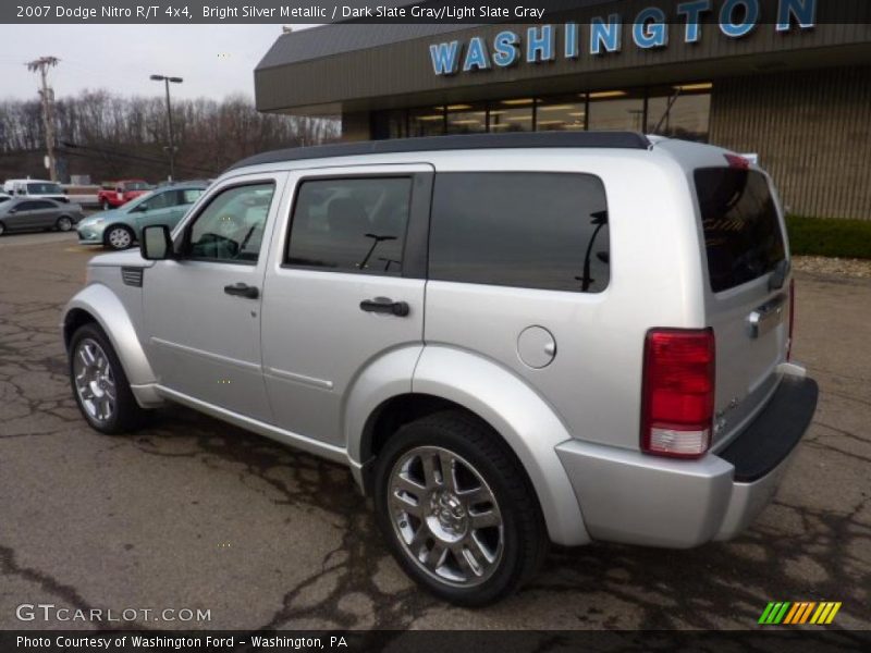 Bright Silver Metallic / Dark Slate Gray/Light Slate Gray 2007 Dodge Nitro R/T 4x4