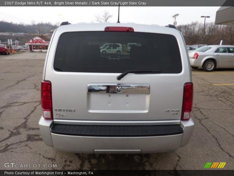 Bright Silver Metallic / Dark Slate Gray/Light Slate Gray 2007 Dodge Nitro R/T 4x4