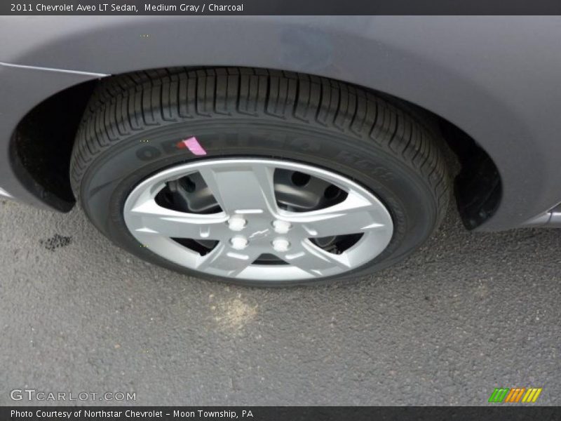 Medium Gray / Charcoal 2011 Chevrolet Aveo LT Sedan